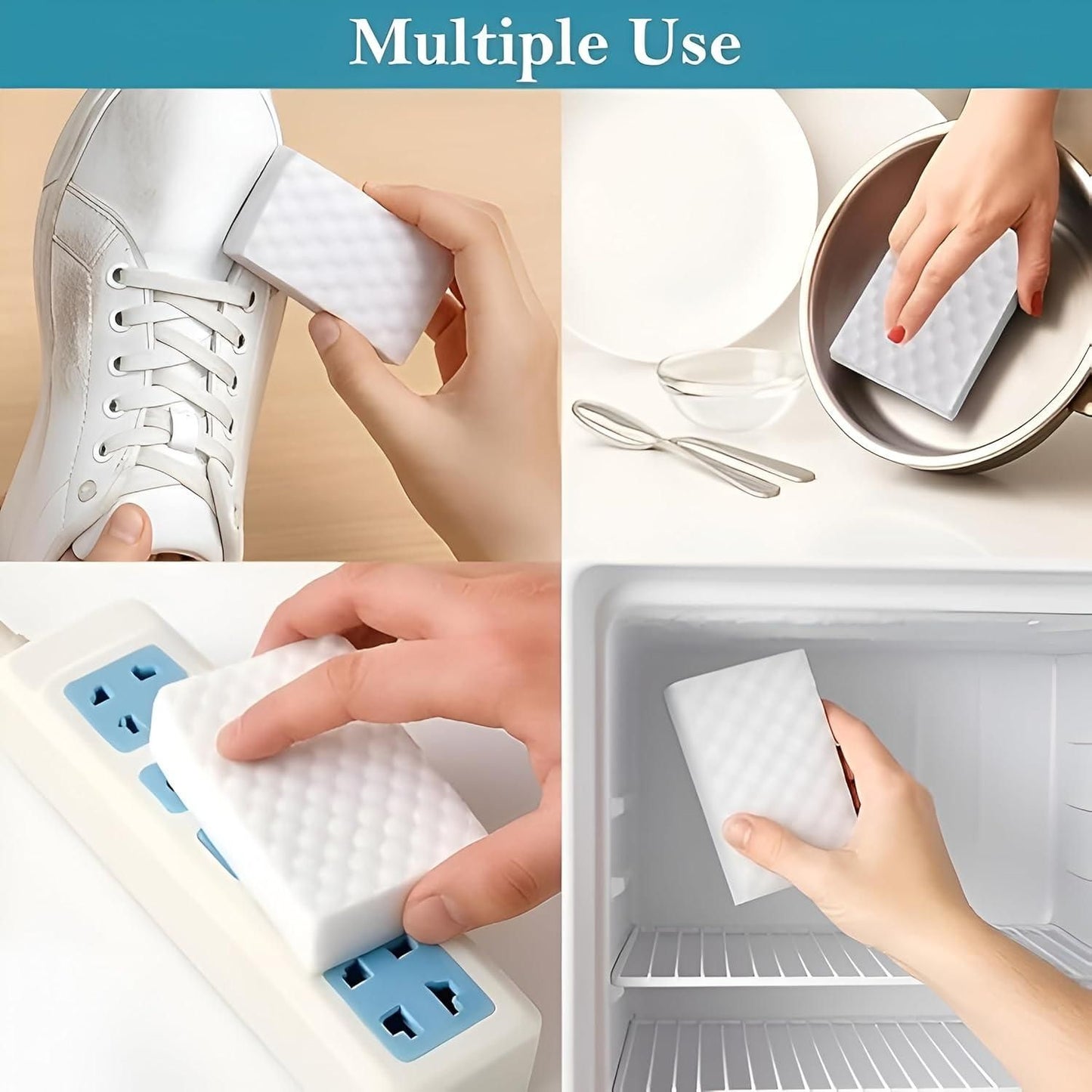 Magic Eraser Cleaning Sponge (Pack of 1 - 6 in each Box)