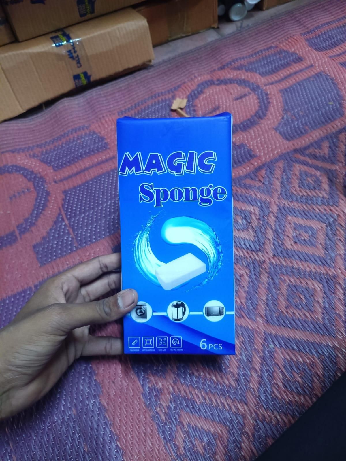 Magic Eraser Cleaning Sponge (Pack of 1 - 6 in each Box)